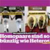 Neue Umfrage zeigt, dass Lesben und Schwule genau so spiessig sind wie Heteros ;-) 